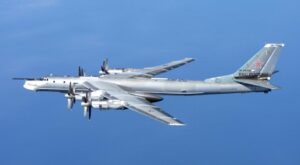photo of TU95 in flight