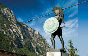 Statue of King Leonidas, Thermoplyae, Greece