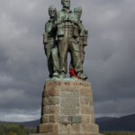 The Commando Memorial near Spean Bridge in Lochaber, Scotland