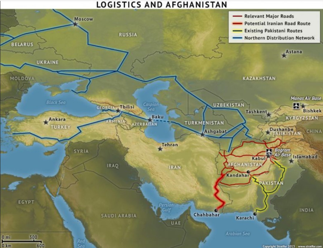 AFG Logistics Routes