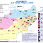 ISAF and PRT locations