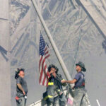 Raising the Flag at Ground Zero 9/11/2001 (credit: Thomas E. Franklin)
