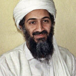 Osama bin Laden portrait