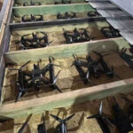 Ukrainian drones in false containers